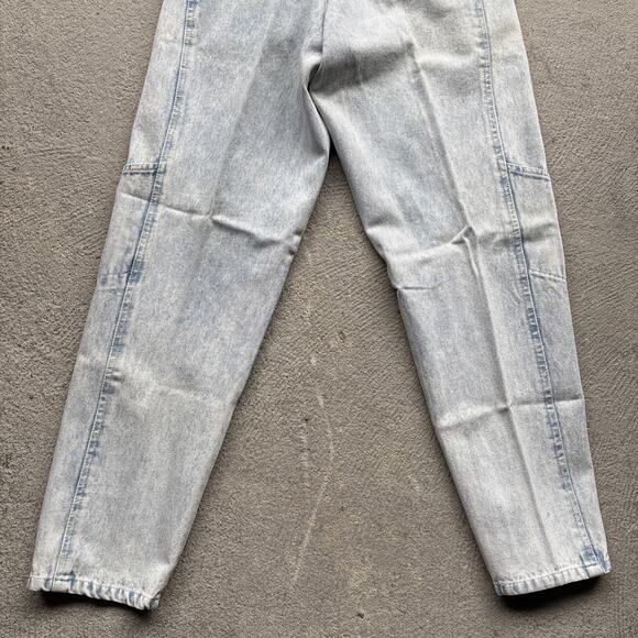 Deadstock 90s Dockers Jeans 28x28 Pleated Denim Levi’s Baggy Acid Wash Vintage - Picture 12 of 12